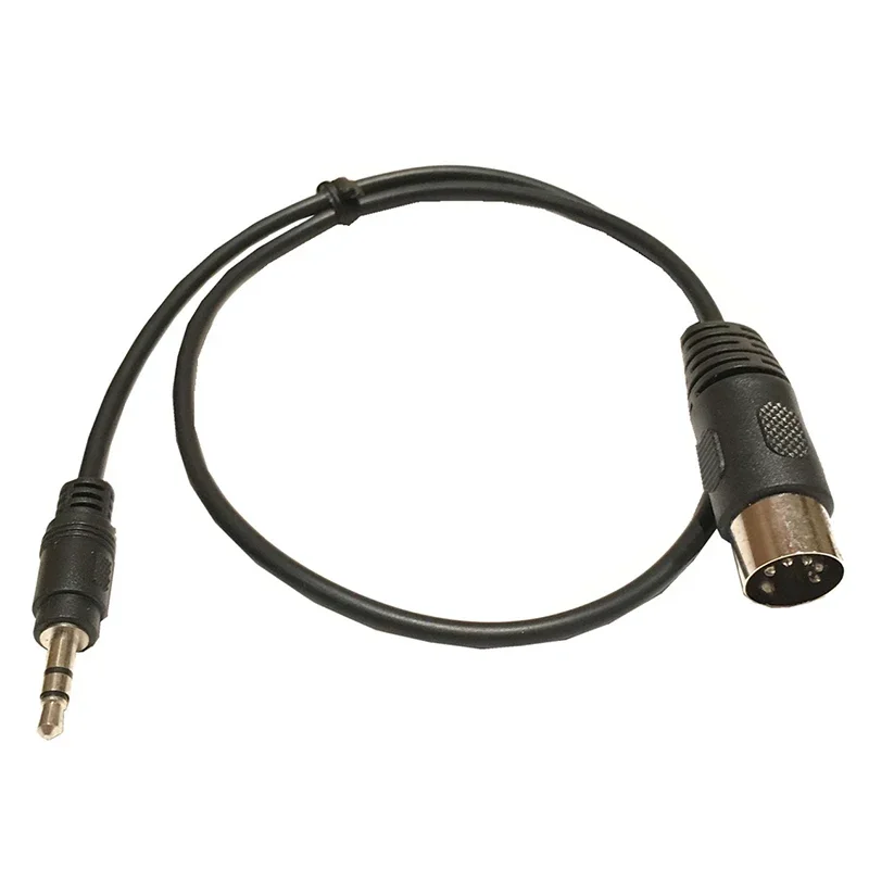 1.5m/0.5m 3.5mm Stereo Jack Audio Cable 3.5mm Aux Male to MIDI Din 5-pin MIDI Male Female Plug For Microphone MIC