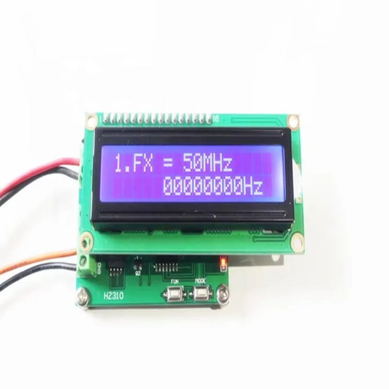 1Hz 4.5GHz RF Signal High Frequency Pulse Radio Low Frequency Counter Module Kit with Diode Display