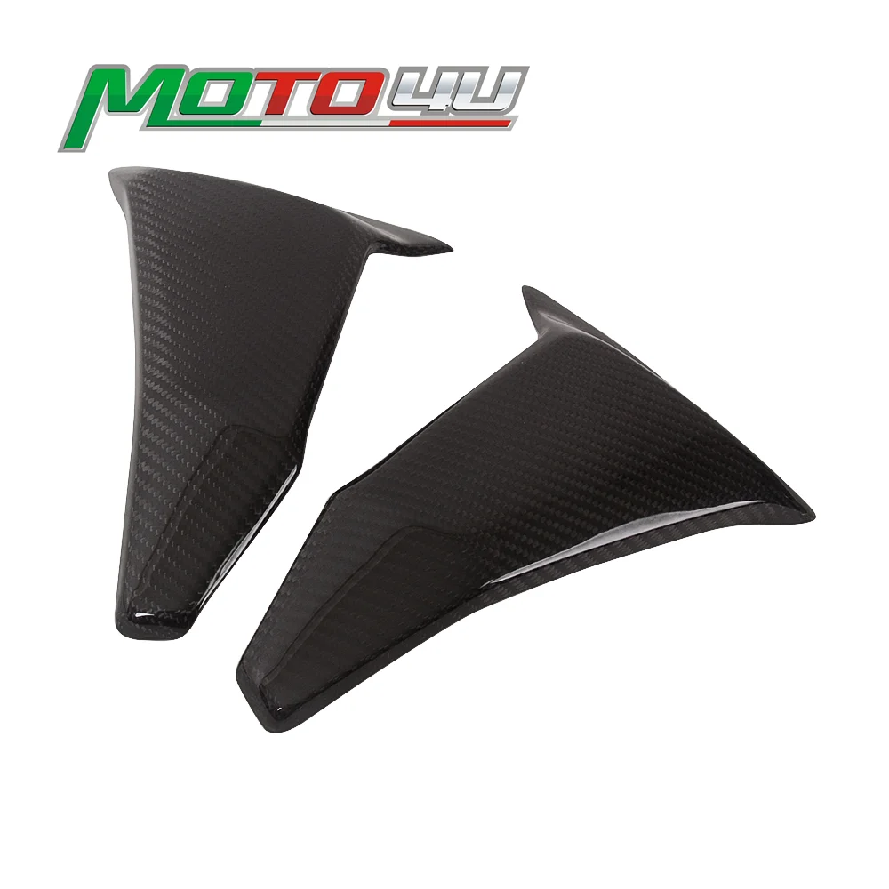 

For Ducati Hypermotard 950 SP RVE 2019 2020 100% Carbon Fiber Water Radiator Knee Fairing Side Panels Motorcycle Modification