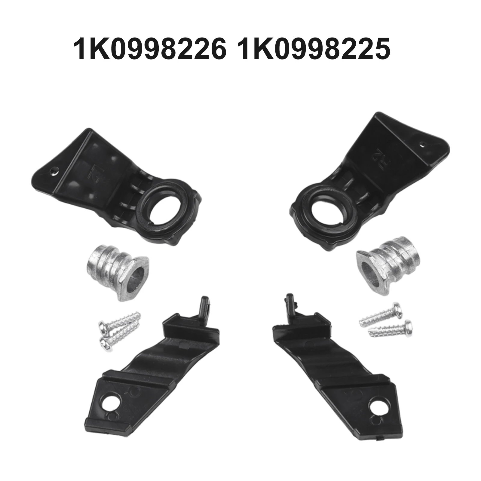 4pcs Car HEADLAMP HEADLIGHT BRACKET For GOLF For MK5 2003-2009 1K0998226,1K0998225 R+L SIDE CAR ACCESSORIES