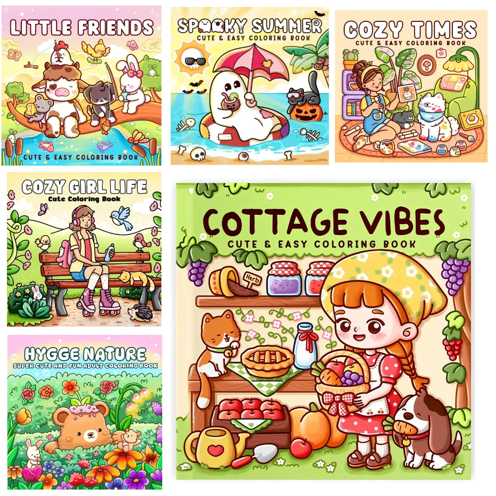 

Adult and teenager coloring books, various styles and designs, warm and comfortable graffiti coloring books