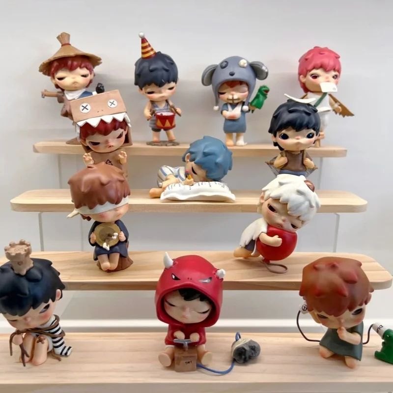 

Hirono Ono Fourth Generation Mime Series Blind Box Trendy Toys Figurines Cute Gifts Desktop Ornaments Mysterious Holiday Gifts