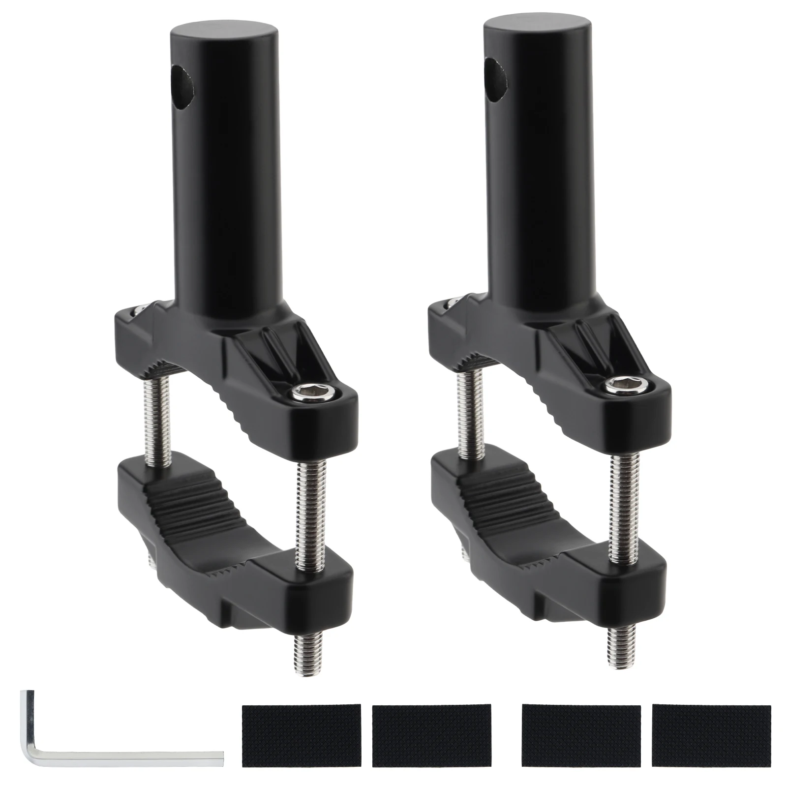 

2pcs Motorcycle Headlight Mount Bracket 20-52mm Adjustable Spotlight Tube Mount Clamp Motorcycle Head Light Lamp Holder Support
