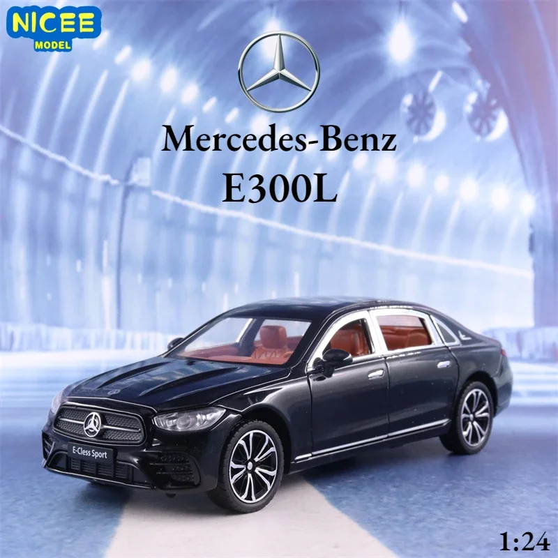 1:24 مرسيدس بنز E300L E-cless الرياضة Diecasts سبيكة معدنية نموذج سيارة ضوء الصوت التراجع جمع الاطفال لعبة هدية A480