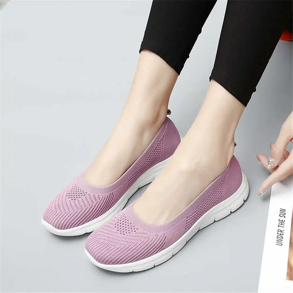 Non-slip Large Dimensions Green Women's Boots Flats Girls Child Shoes Sneakers For Children Sports Due To Top Comfort