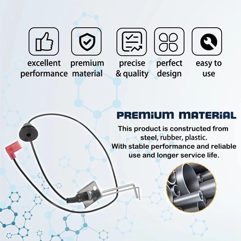 طقم قطب فرن 35100 لقطب فرن هيدرو لهب RV لـ Atwood AFS AFM AFL DFS DFM استبدال الشاعل