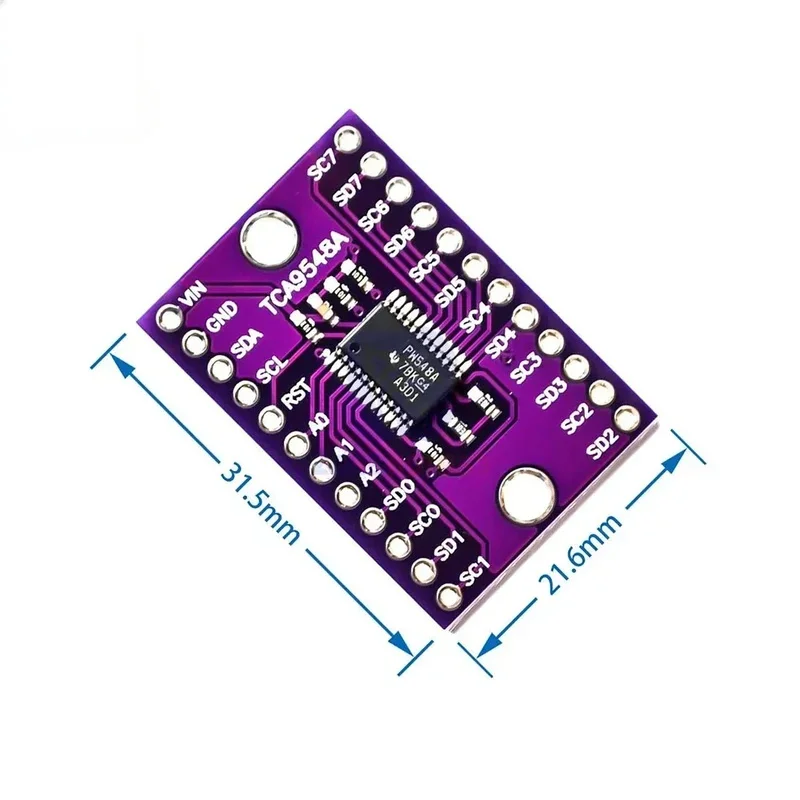 diymore TCA9548A I2C IIC Multiplexer Breakout Board 8-Kanal-Erweiterungsplatine für Arduino