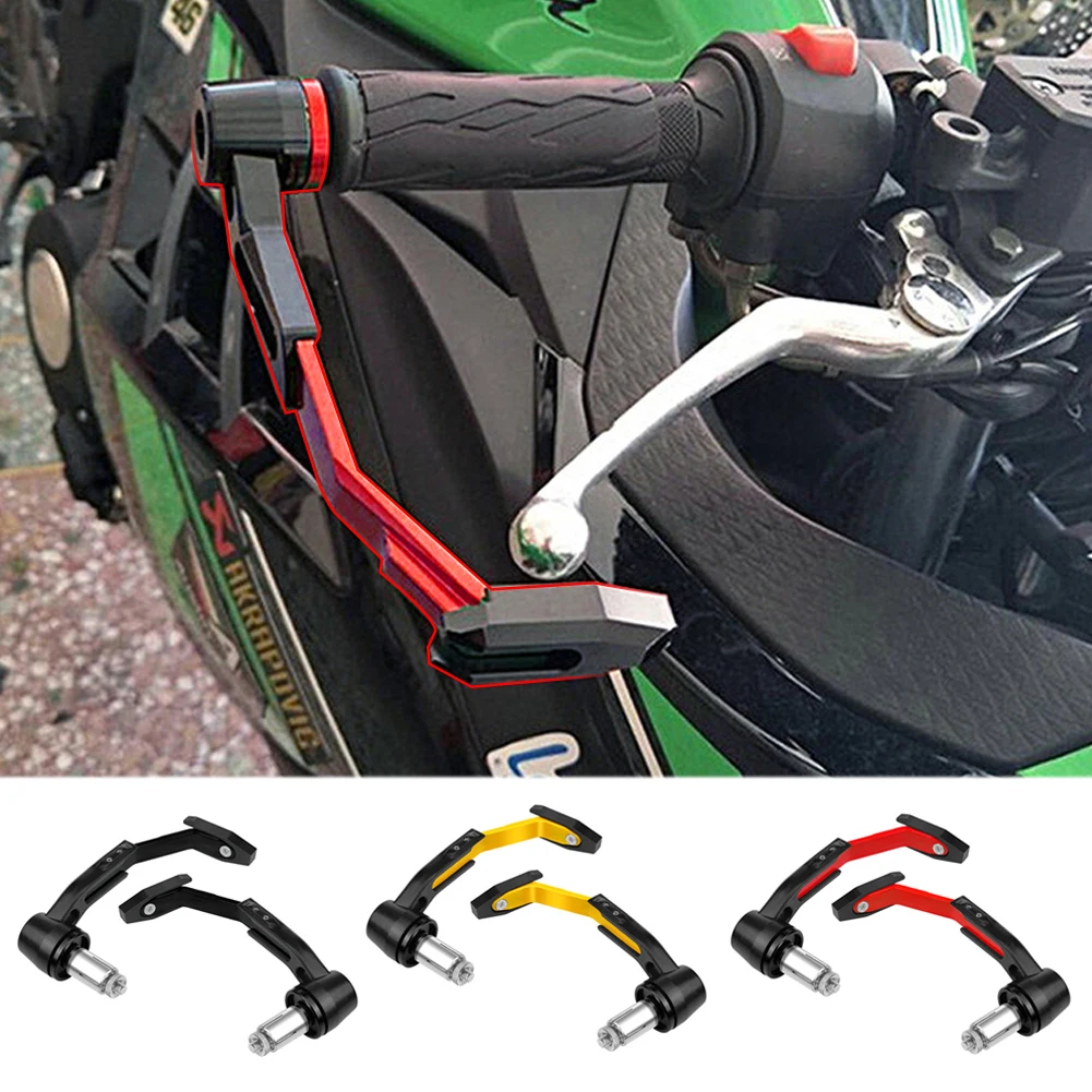 

2PCS CNC Motorcycle Brake Clutch Levers Guard Protector Modification Anti-Fall Horn Brakes Hand Guard Bow Protection Rod