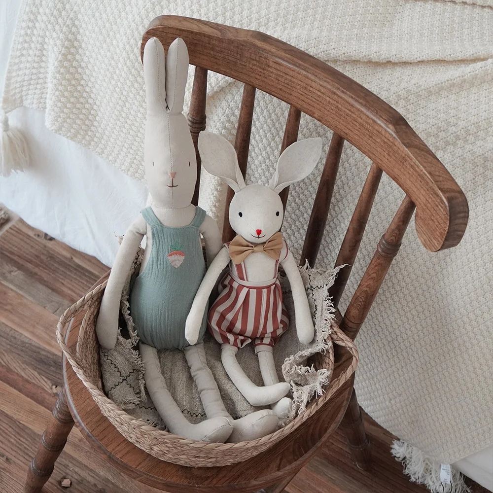1 pz nuova bambola in cotone e canapa che dorme con bambola rilassante regalo di Natale per bambini