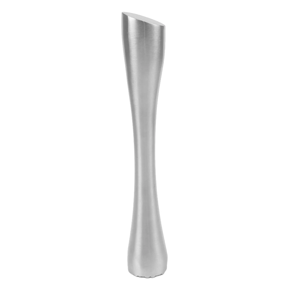 

1pc Stainless Steel Crush Ice Tool Silver Cocktail Muddler For Drink Mixing Bartending Kitchen Use Drink Muddler Stainless