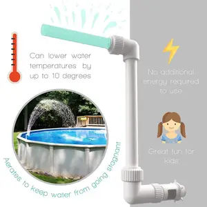 Yüzme havuzunun ışık kaynağı, Karanlıkta Parlayan Arayüz ve dişli, ayarlanabilir Nozul ve su çeşmeleri, Dönüş jetleri 6 Büyük satış getirisi-5 numaralı yüzme havuzu