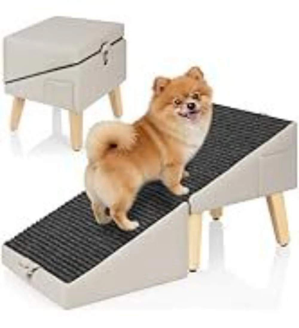 Sofa ladder Split stair ramp Wooden footstool Wooden pet stairs Pet ramp steps