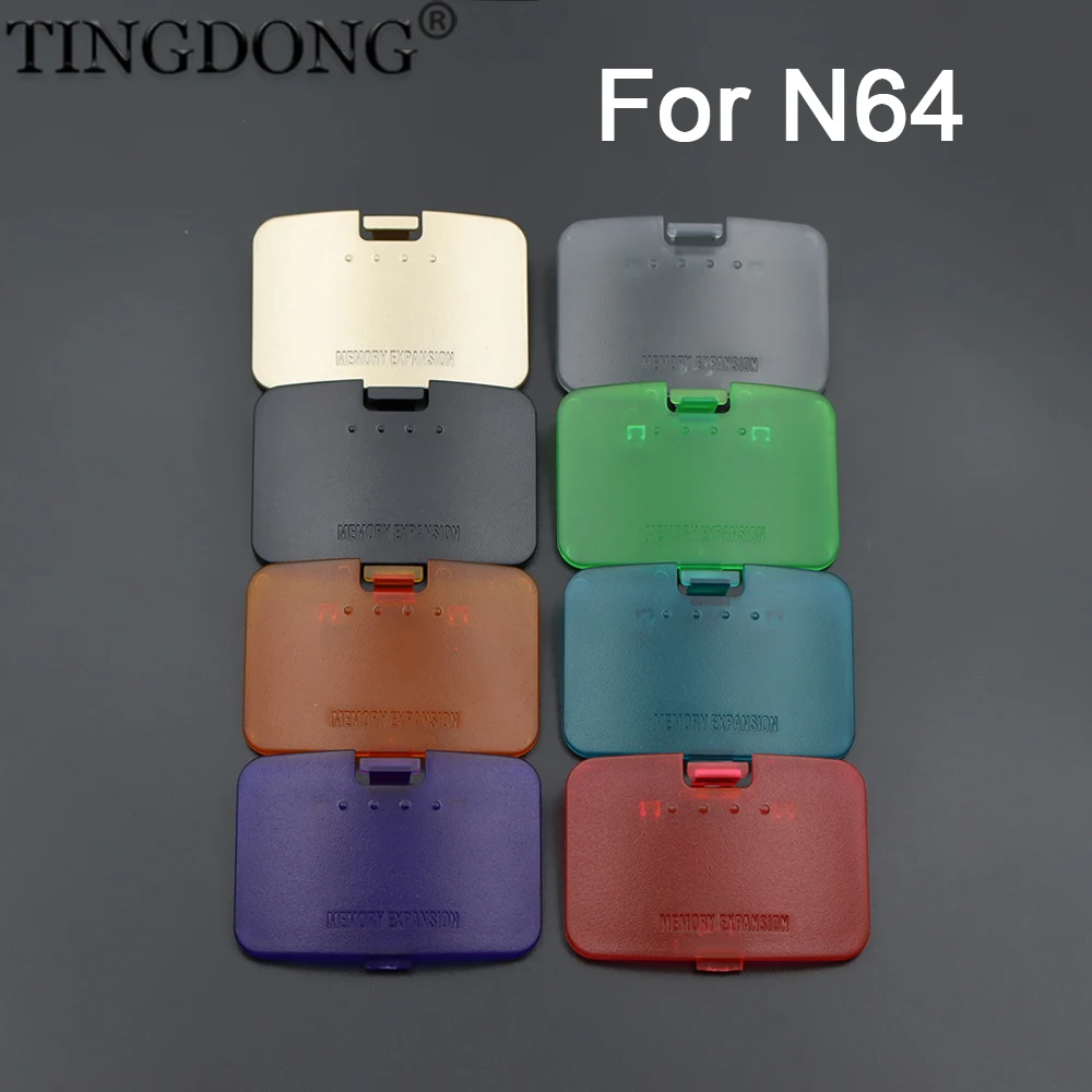 1-10PCS Replacement Game Battery Slot Cover Jumper Pak Memory Expansion Door Cover Lid Part for N64 Game Accessories