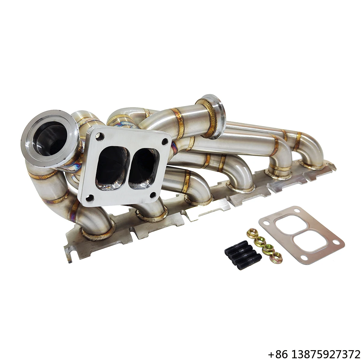 Ecnal for  G42 240i G20 340i G22 440i G30 540i Gen2 B58 Stainless Steel T4 Interface Manifold High Horsepower Essential