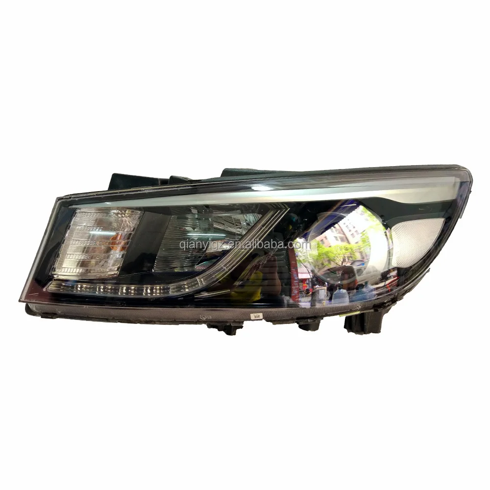 Hot selling car headlights LED daytime running lights For 2015 Kia Carnival Halogen Headlights Original high-quality lighthouse