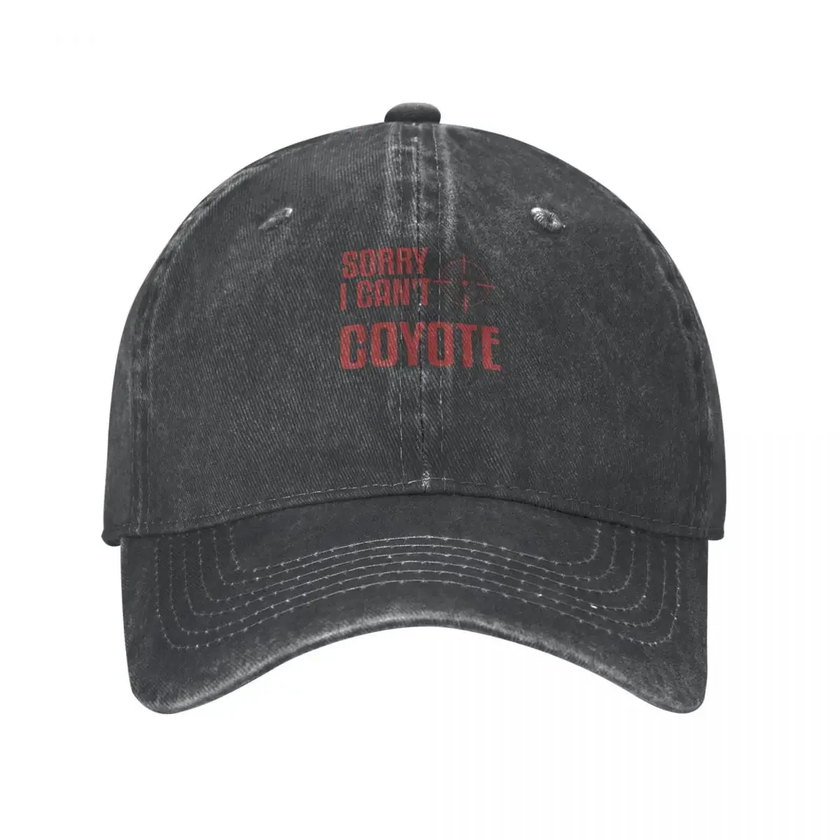 Sorry I Can't Coyote Season Hunting Varmint Hunt HunterCap Cowboy Hat  Cap Winter Cap For Women Men's