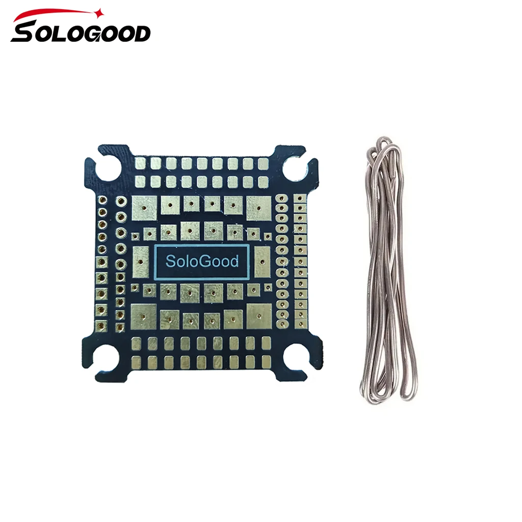 SoloGood Soldering Practice Board 30.5*30.5mm 1:1 Flight Controller  reduction for FPV Beginner Improving Soldering Level DIY