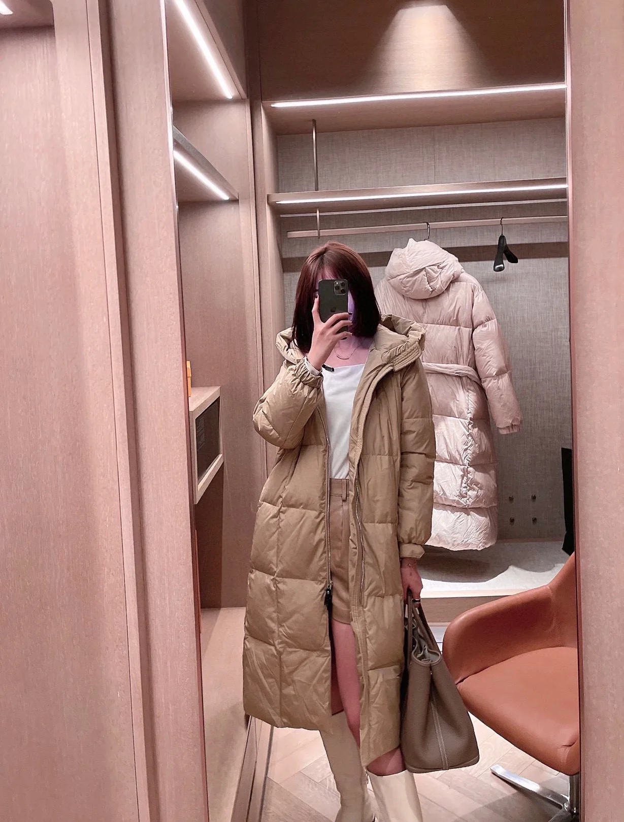 Max Classic XL Winter Long 90% Goose Down Thicken Warm Women's Coats and Jacket Female Outdoor Clothing 2024 High-end Outerwears