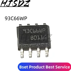 Nuevo M93C66-WMN6TP 93C66WP M93C66 SOP-8 EEPROM IC, 10 unids/lote