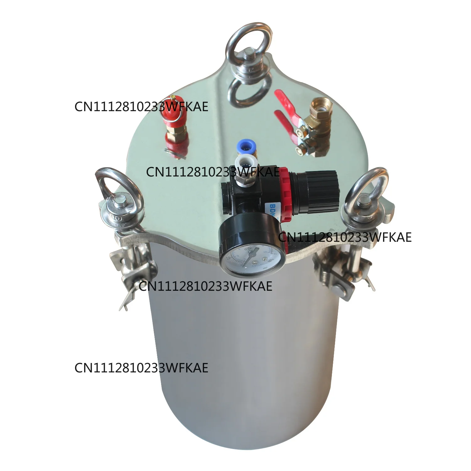 High quality vacuum chamber pneumatic stainless steel paint pressure tank, distributor pressure tank
