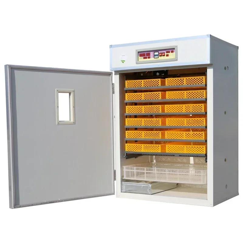 

Large Eggs Hatching Machine Fully Automatic Commercial Incubator 1056 Hatching Reptile Ducks Reptile Pigeons Bird Quail Eggs