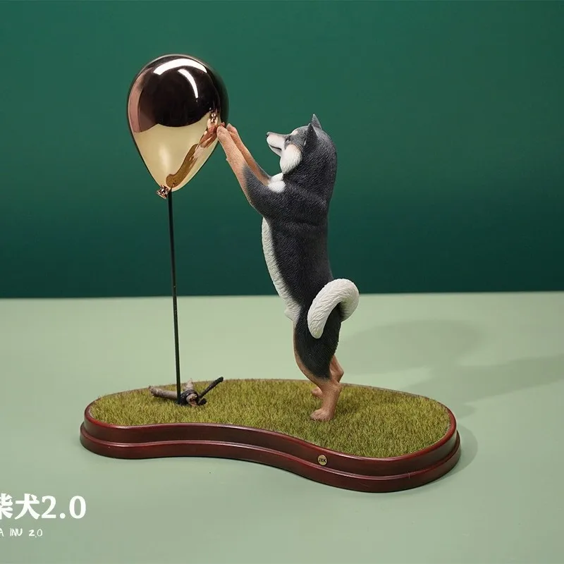 Act cute Shiba Inu 2.0 model, cute pet surrounding cure Internet celebrity gift animal ornament tide play figure