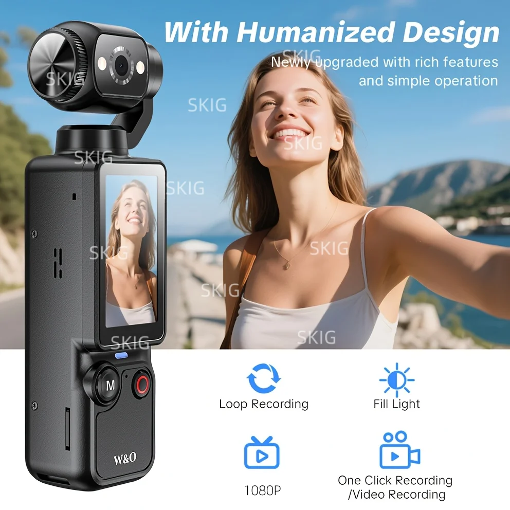SKIG 1080P Sports Action Camer - Sports Equipment In Spanish recension och pris