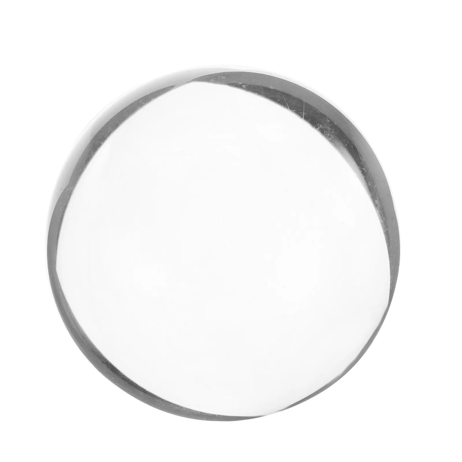 Transparent Crystal Hemisphere Globe 50Mm Clear Half Round Ball Decorative Sphere Desktop Globe Clear Crystal Half Ball