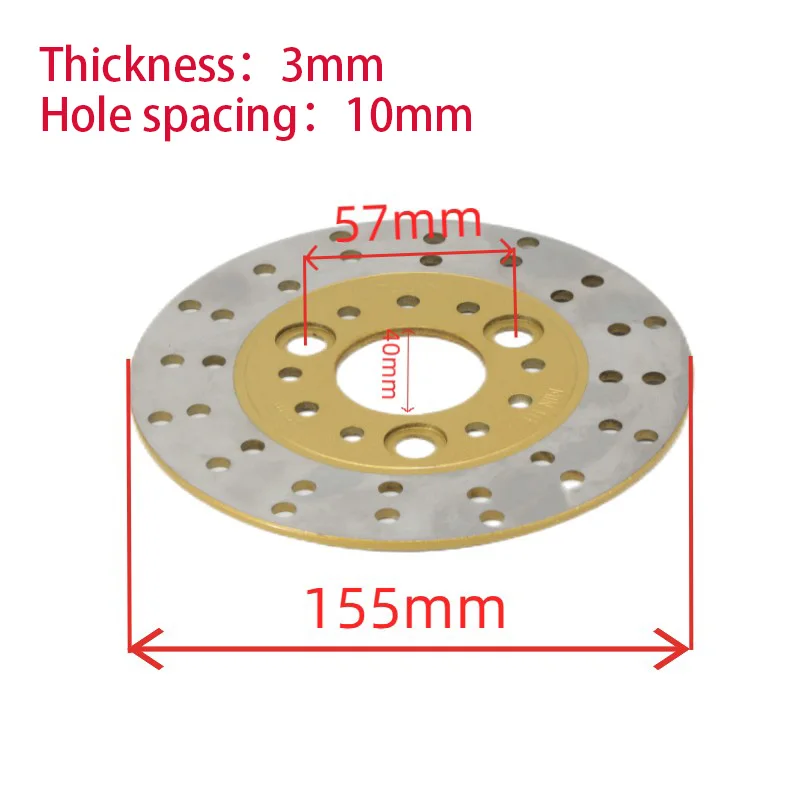 Motorcycle Disc Brake Motorcycle Brake Disc 155mm-220mm Bike Brake Disc