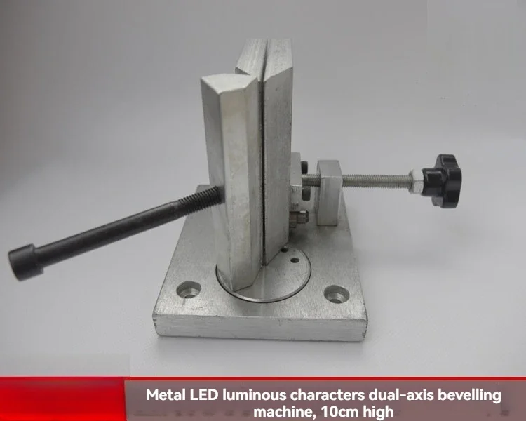 New Metal Lettering Desktop Folding Machine Iron Sheet Stainless Steel Edge Strip Bender Dual Axis Corner Bending Machine
