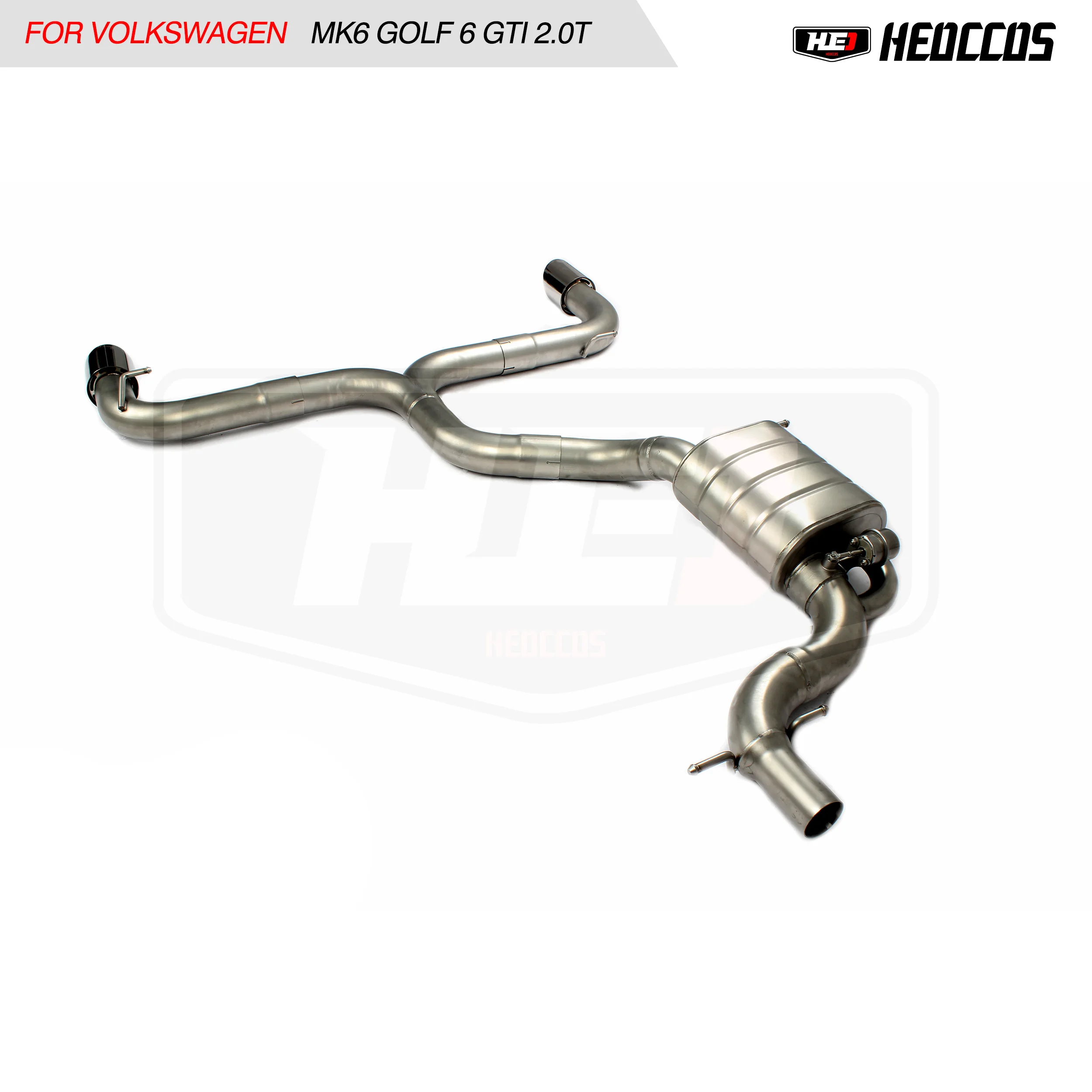 HEO Performance Exhaust System For Volkswagen GOLF MK6 GTI Exhaust 2.0T Valve Stainless Steel Exhaust