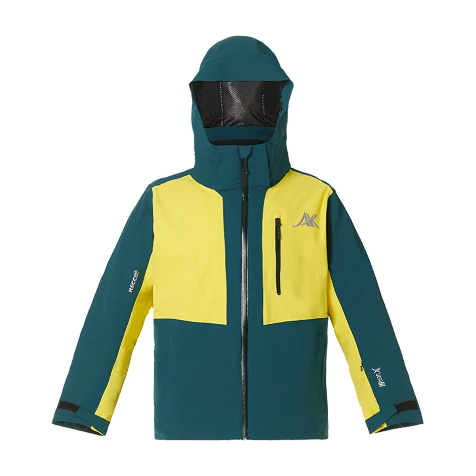 XNOW Abbigliamento da sci Uomo Indossare Giacca da snowboard Momen Giacche da sci con cappuccio impermeabili antivento Cappotto da neve invernale antivento per esterni