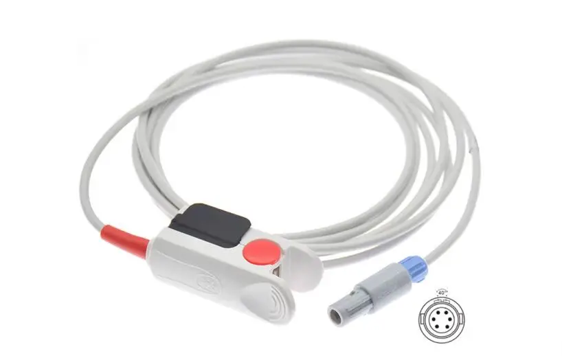 Needle blood oxygen probe finger clip suitable for Mindray MEC1000 2000 PM8000pm7000 monitor