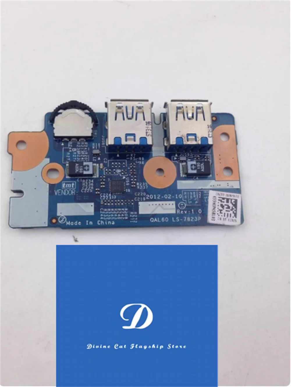 FOR  Dell E6230 LS-7823P LED Light USB Interface Board