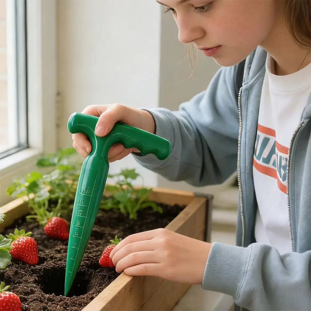 New Version Practical Outdoor Tools Migration Accessory Garden Cultivation Plant Sow Dibber Hole Punch Durable Loosen Soil