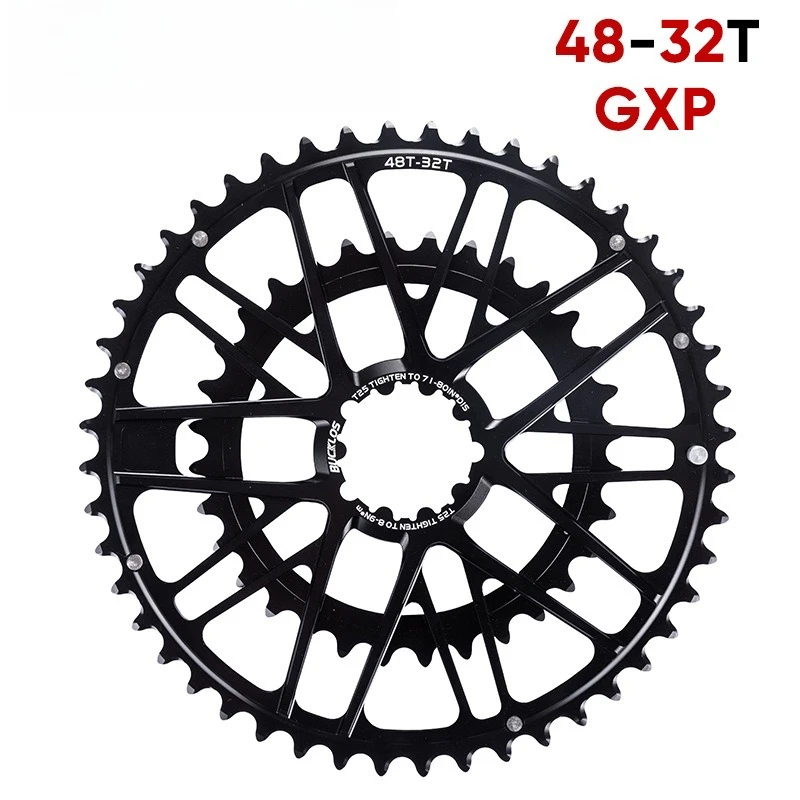 

Road bicycle 48-32T GXP 7075-T6 aluminum alloy bicycle accessories