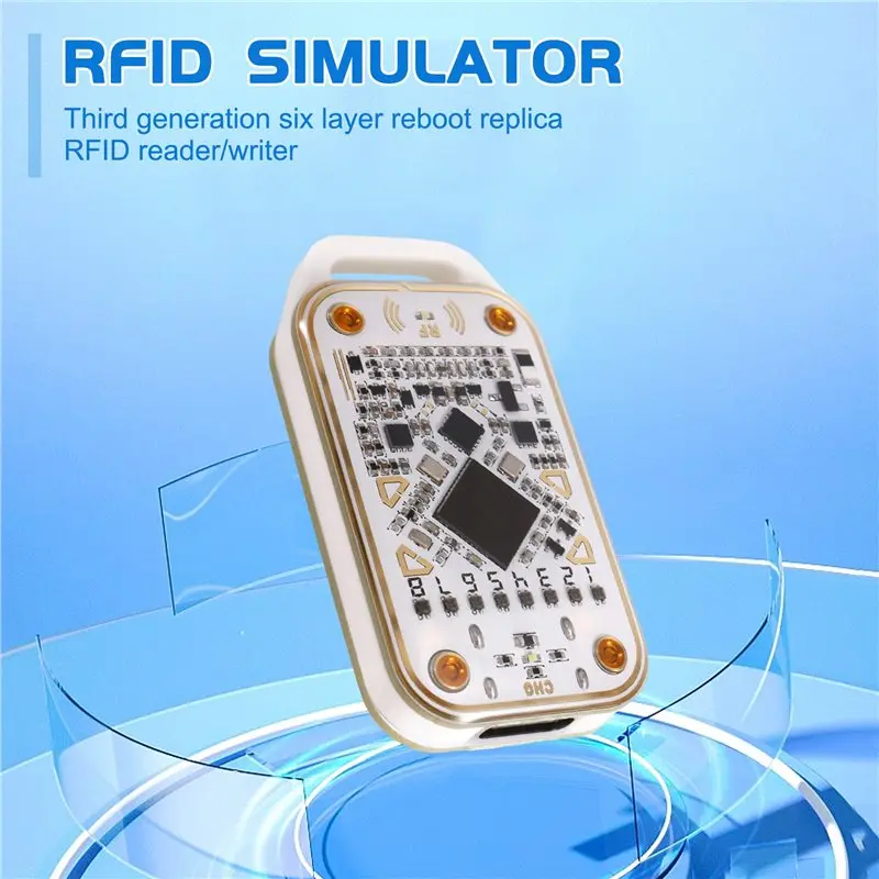 (Flash Sale) NFC Read Write ID IC 125Khz 13.56Mhz Chameleon Ultra V3.0 RFID Smart Chip Emulator Reader Smart Card Tag Copyer