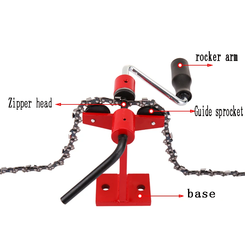 Utility Tools Hand Tools Portable Chain Connectors Chainsaw Chain Connectors Steel Riveting Chain Links Power Tool Accessories