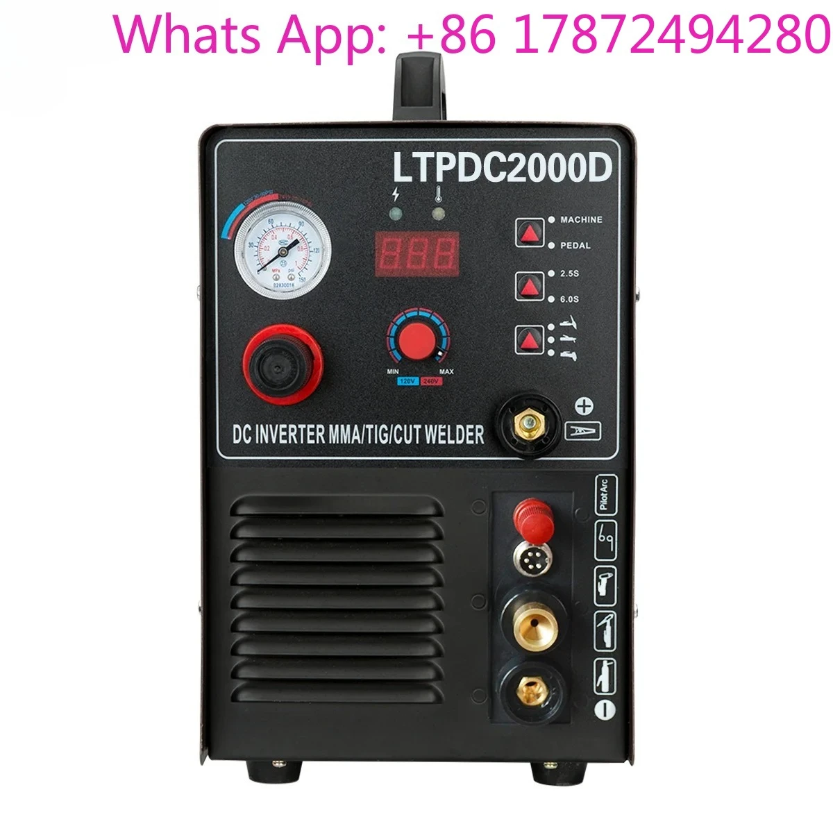Industrial-Grade Lotos Welding Machine, 3-in-1 Multi-Function (MMA/TIG/Cut) for Metal Working