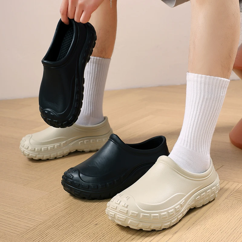 Outdoor Slip-on Anti-slip Lightweight Fashionable Shoes, Sandals, Beach Shoes, Clogs, Chef Shoes - view 6