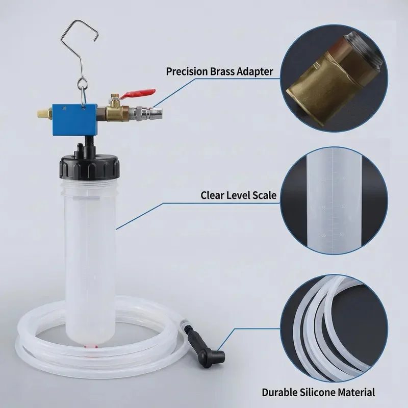 Car Brake Fluid Oil Change Tool Hydraulic Clutch Oil Pump Oil Bleeder Empty Exchange Drained Tool Kits