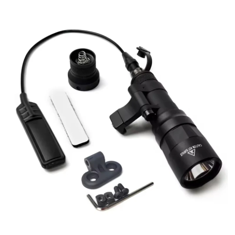 Тактический фонарь M340DFT PRO Тактический фонарик 650 лм со светодиодной подсветкой и креплением Mlok подходит для рейки 20 мм, тактический фонарь для страйкбола