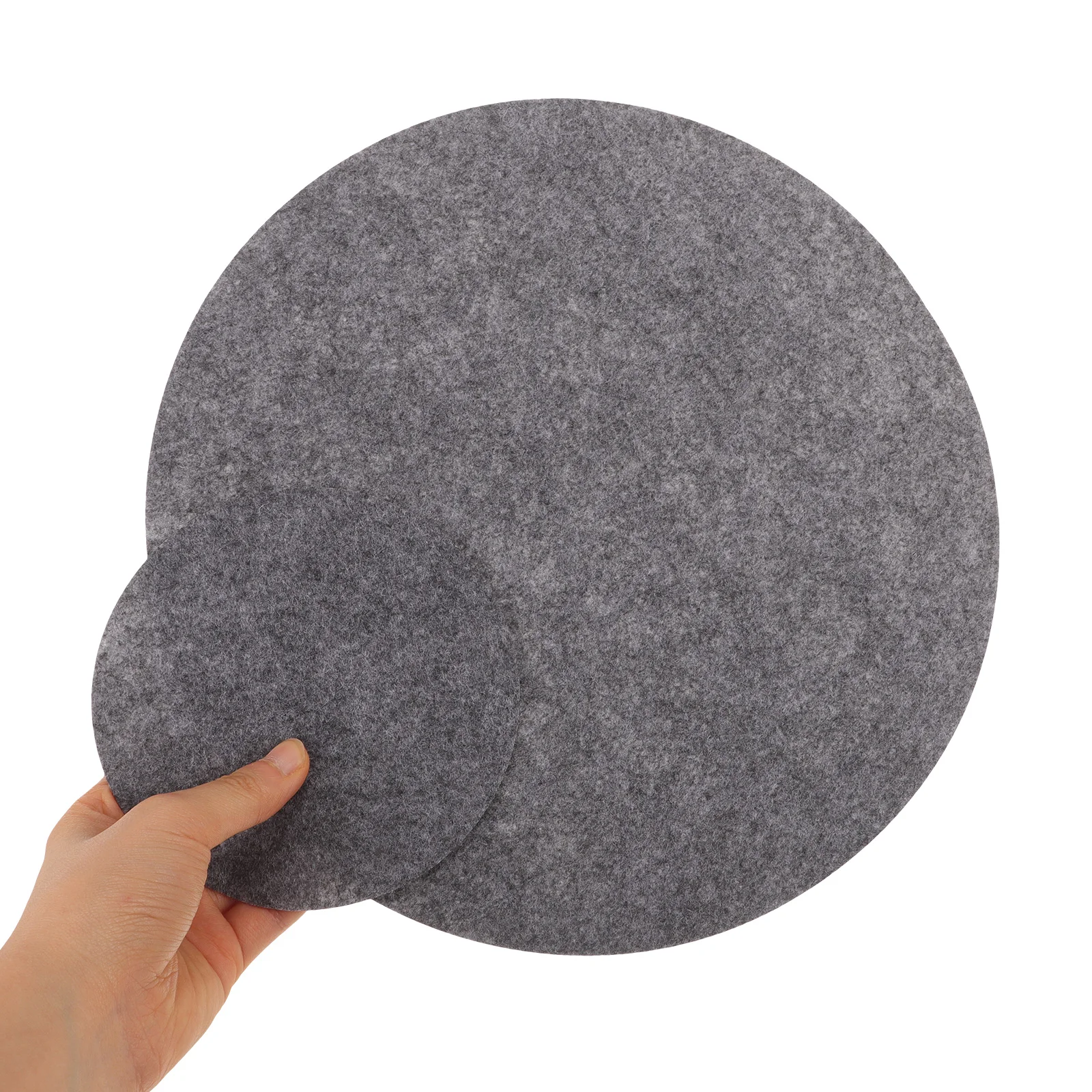 

30pcs Felt Dividers Grey 5 Inch Grey 10 5 Inch Plate Protectors Kitchen Storage Pan Separators Cookware