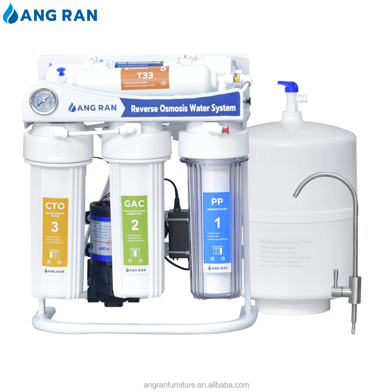 home RO drinking water filter system purifier