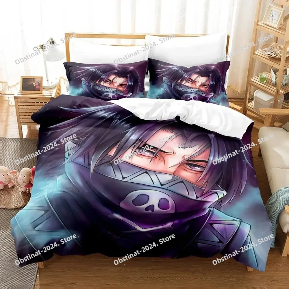 

3D Printing Anime HUNTER×HUNTER Feitan Bedding Set Single Twin Full Queen King Size Bed Set Adult Kid Bedroom Duvet cover Sets