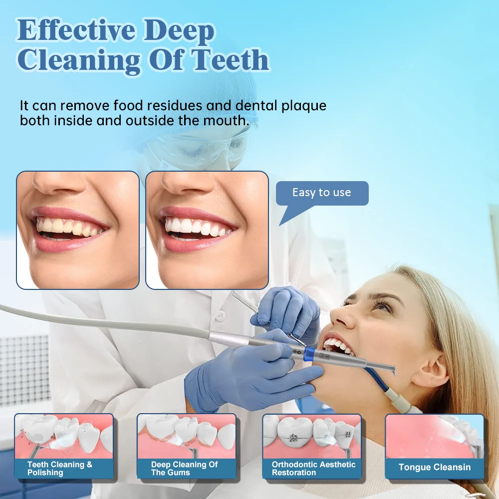 Dental ortho microblaster Aluminum Oxide Air Abrasion Polisher Sandblasting Sandblaster KV Coupling Teeth Whitening Tools