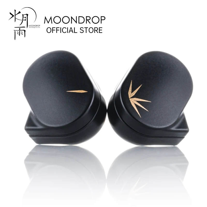 MOONDROP CHU II Wysokowydajne słuchawki douszne z dynamicznym sterownikiem IEM i wymiennym kablem