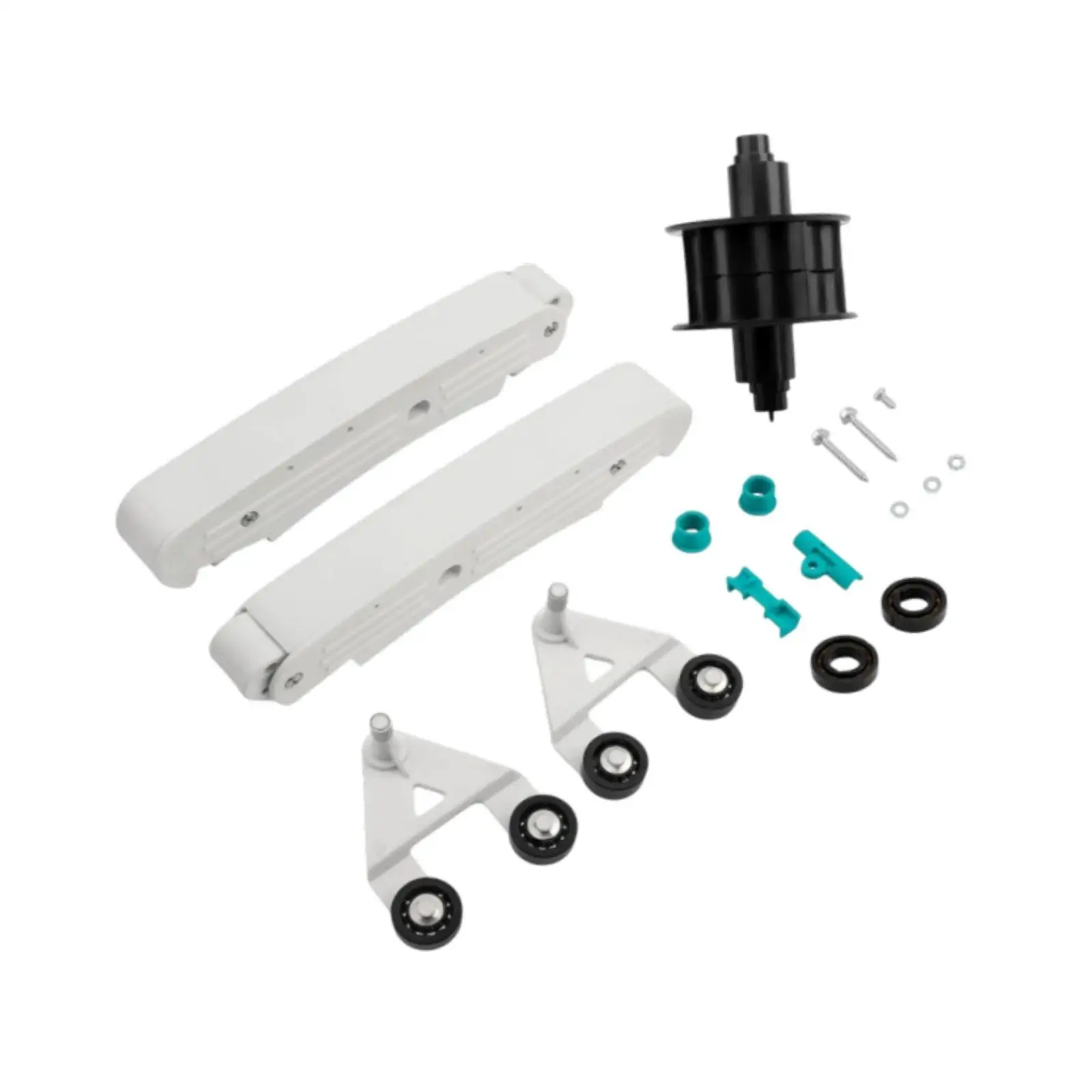 

17 шт. Axv621dat, легкий профессиональный аксессуар, запасные части, легко устанавливаемый вакуум для бассейна, сменный комплект турбины с рамой