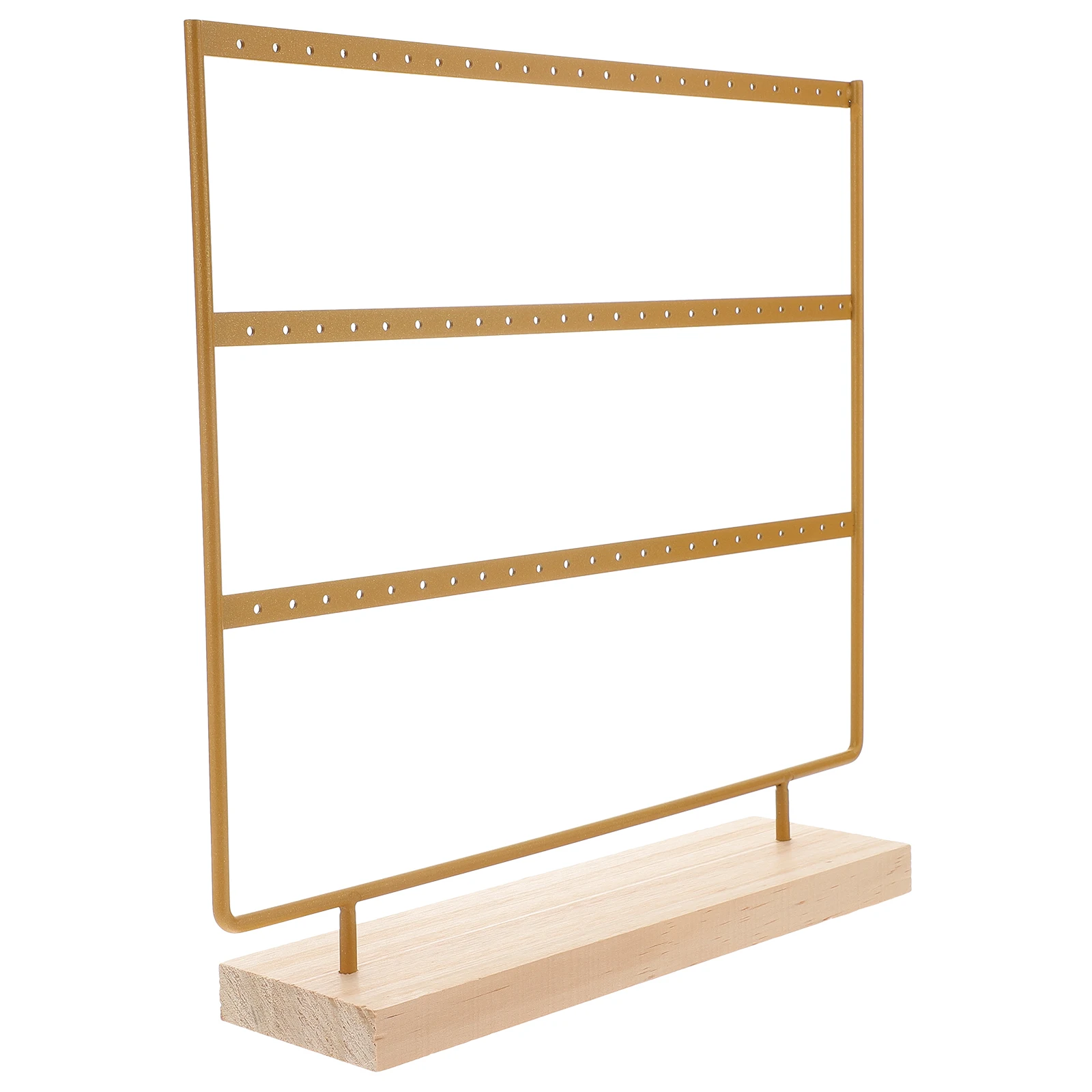 

Earring Display Stand Jewelry Holder Rack Iron Organizer Premium Material Long Term Use Modern Design Elegant Stand
