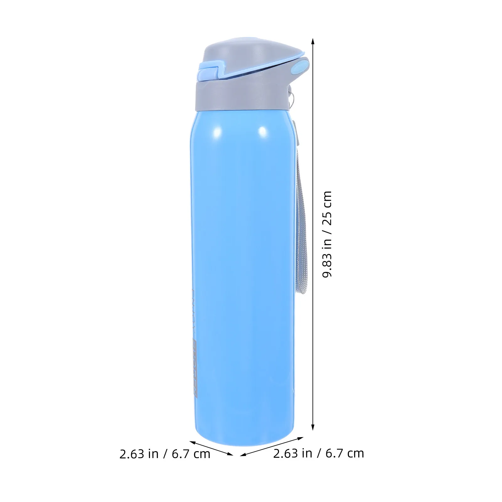 500Ml Bedside Water Cup Straw Insulated Spill Proof Hospital Mug Choking Prevention Drinking Cup for Disabled Elderly view 3